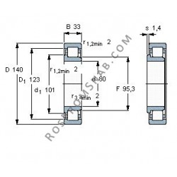 Купить Подшипник NJ2216 E.M6 от официального производителя