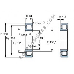 Купить Подшипник NJ2226 E.M1 от официального производителя