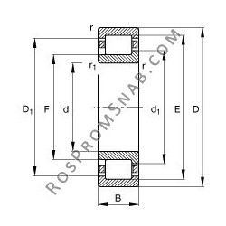 Купить подшипник NJ2234 E.M1.C3 от официального производителя