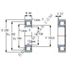 Купить Подшипник NJ226 E.M1.C3 от официального производителя