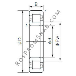 Купить Подшипник NUP 2207 NACHI от официального производителя