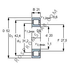 Купить Подшипник NJ2304 ECP от официального производителя