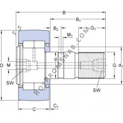 Купить Подшипник NUKR 52 A SKF от официального производителя