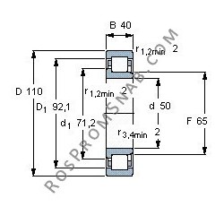 Купить Подшипник NJ2310 E.M1 от официального производителя