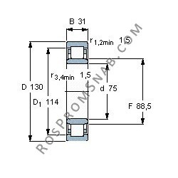 Купить Подшипник NU2215 E.M1 от официального производителя