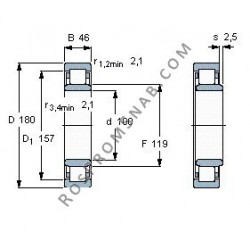 Купить Подшипник NU2220 E.M1 от официального производителя