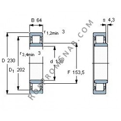 Купить Подшипник NU2226 E.M1 от официального производителя