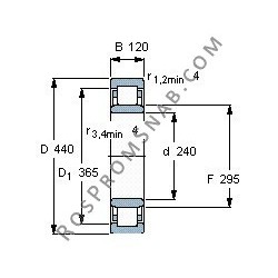 Купить Подшипник NU2248 EX.M1 от официального производителя