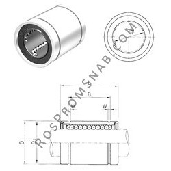 Купить Подшипник LM10UU Samick от официального производителя