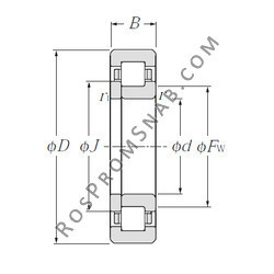 Купить Подшипник NUP218E CYSD от официального производителя