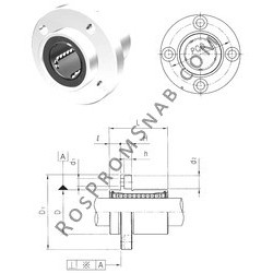 Купить Подшипник LMEFP40 Samick от официального производителя