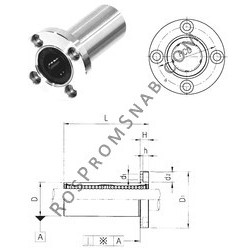 Купить Подшипник LMF60LUU Samick от официального производителя