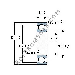 Купить Подшипник 6313 2Z.C3 от официального производителя