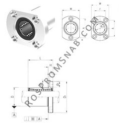 Купить Подшипник LMH10 Samick от официального производителя