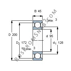 Купить Подшипник 6319 2Z от официального производителя