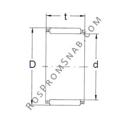 Купить Подшипник K100X108X30 FBJ от официального производителя