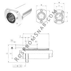 Купить Подшипник LMHP10L Samick от официального производителя