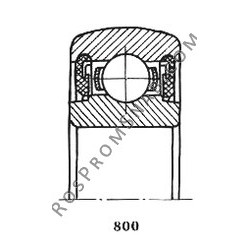 Купить Подшипник 6-1580206 АЕС17 от официального производителя