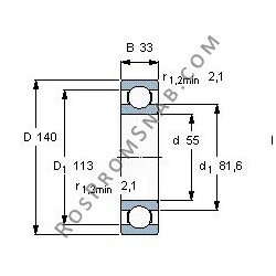 Купить Подшипник 6411 C3 от официального производителя