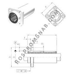 Купить Подшипник LMKP12L Samick от официального производителя