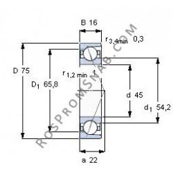 Купить подшипник 7009 A5TYNSUMP4 от официального производителя