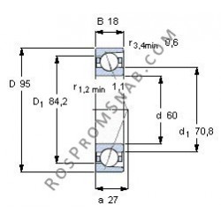 Купить подшипник 7012 E.TPA.P2H.DB.UM от официального производителя