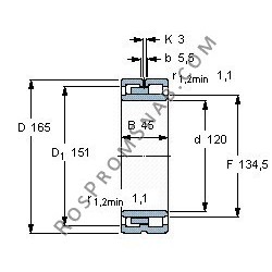 Купить Подшипник NNU4924 B.SP.C3.W33 от официального производителя