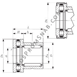 Купить Подшипник NBX 4032Z IKO от официального производителя