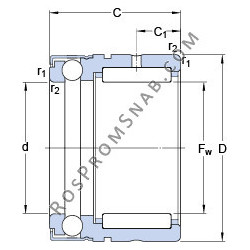 Купить Подшипник NX 12 Z SKF от официального производителя