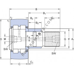 Купить Подшипник PWKRE 72.2RS SKF от официального производителя