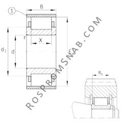 Купить Подшипник RN2220-E-MPBX FAG от официального производителя