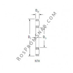 Купить Подшипник NTH-4270 Timken от официального производителя