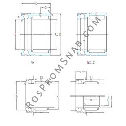 Купить Подшипник NX10Z SKF от официального производителя