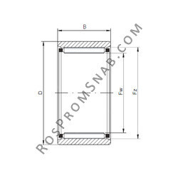 Купить Подшипник RNAO17x25x13 CX от официального производителя