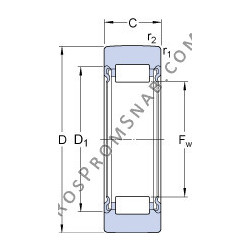 Купить Подшипник RNA 22/8.2RS SKF от официального производителя