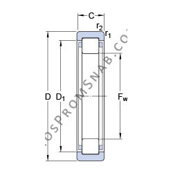 Купить Подшипник RNU 2212 ECP SKF от официального производителя