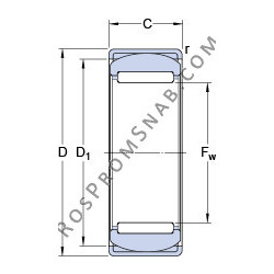 Купить Подшипник RPNA 18/32 SKF от официального производителя