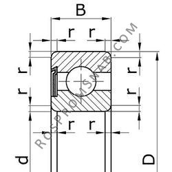 Купить Подшипник 60308 АК1 от официального производителя