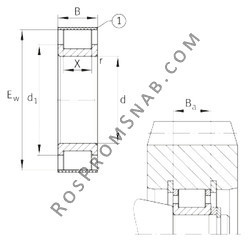 Купить Подшипник RSL182322-A INA от официального производителя