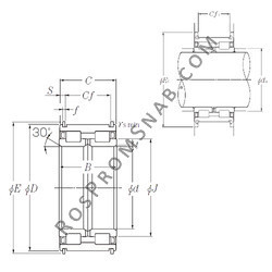 Купить Подшипник SL04-5017NR NTN от официального производителя