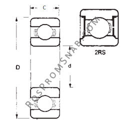 Купить Подшипник 6202-2RS FBJ от официального производителя