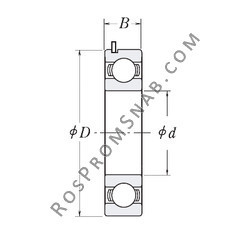 Купить Подшипник 6204 JRW3 C3 FBJ от официального производителя