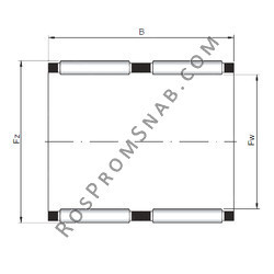 Подшипник KK80x88x40 ISO