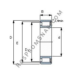 Купить подшипник NCF3007 V от официального производителя