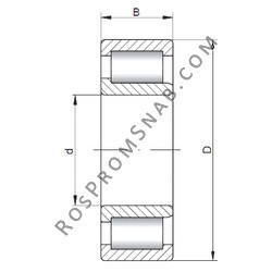 Купить Подшипник SL192307 ISO от официального производителя