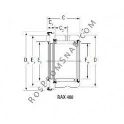 Купить Подшипник RAX 410 Timken от официального производителя