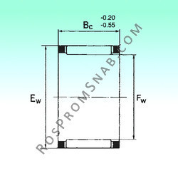 Подшипник KZK 17x21x10 NBS