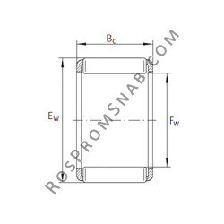 Подшипник KZK 18x24x15 INA