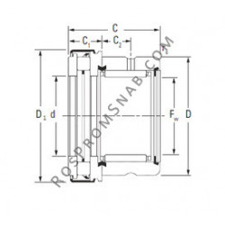 Купить Подшипник RAXZ 517 Timken от официального производителя