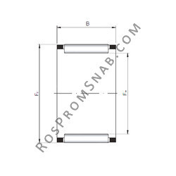 Купить Подшипник KZK12X17X10 ISO от официального производителя